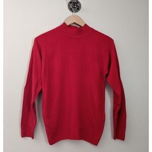 Tina of Scotland 100% Cashmere Red Sweater